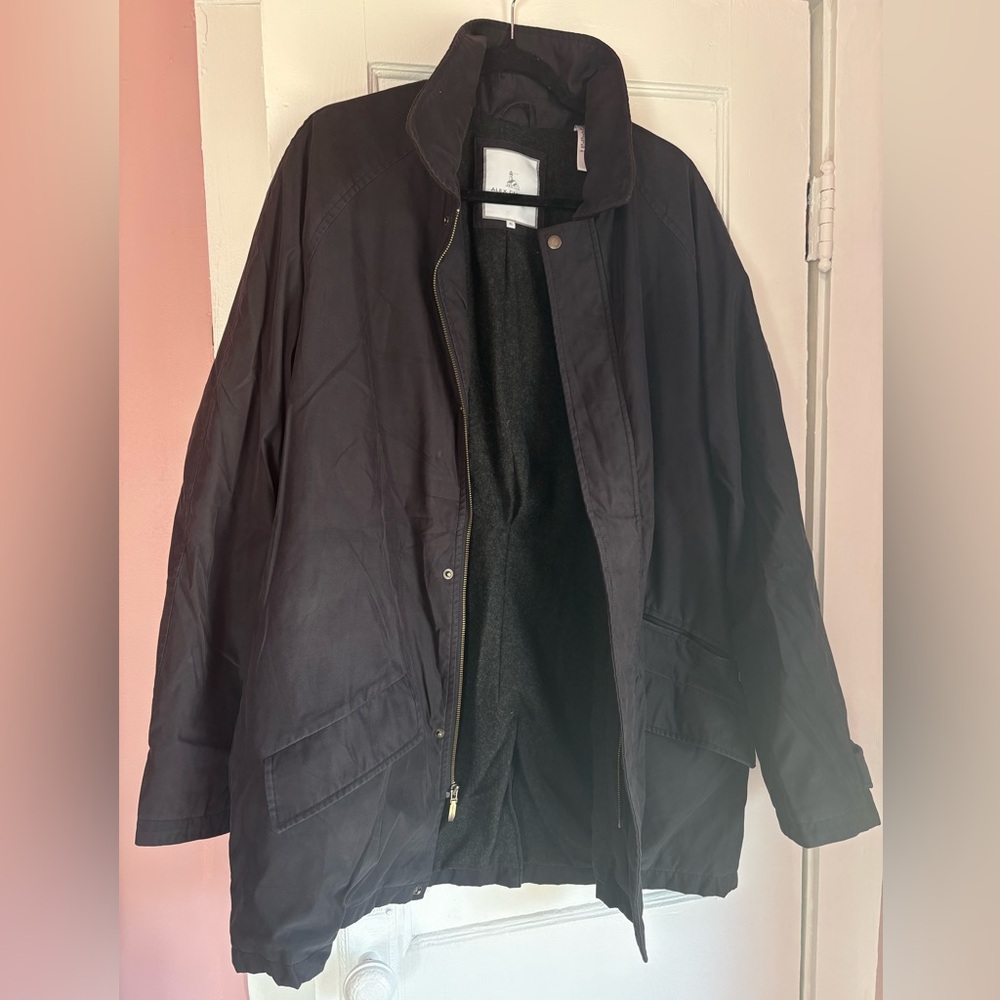 Alex Cannon Rowayton CT Wool Lined Full Zip Jacket Men’s XL